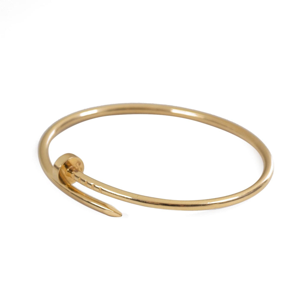 Cartier Juste Un Clou Yellow Gold Nail Bracelet Size 18 – Oak Gem